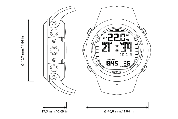 Product specifications diagram