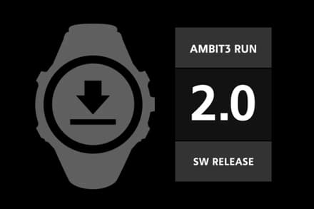 Suunto Ambit3 Run软件更新,2015年6月24日