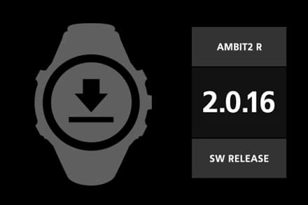 Suunto Ambit2 R软件更新2.0.162016年6月