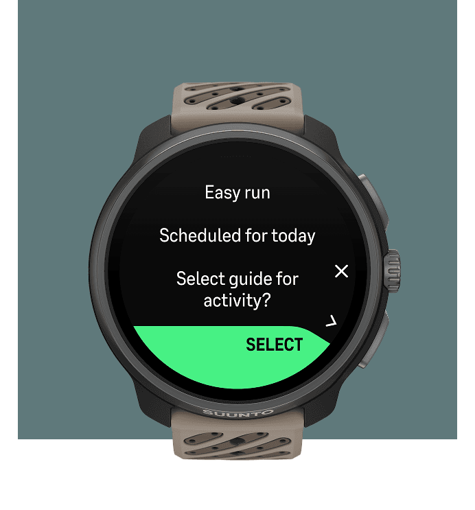 Training tracking